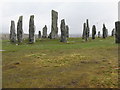 NB2133 : Standing stones of Calanais by M J Richardson