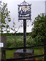 TM1340 : Belstead Village sign by Geographer