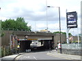 TQ3783 : Bridge under the East Cross Route near Hackney Wick by Malc McDonald