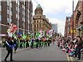 SJ8397 : Deansgate on Manchester Day 2013 by David Dixon