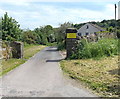 SO2414 : Entrance drive to Castle Narrowboats, Gilwern by Jaggery