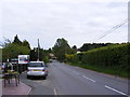 TM4686 : B1127 The Street, Hulver Street by Geographer