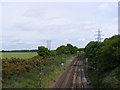 TM1238 : Railway Lines looking towards Ipswich by Geographer