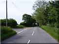 TM4380 : B1124 Halesworth Road by Geographer