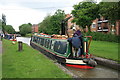 SP3684 : Hawkesbury Junction - steam narrowboat Tixall by Chris Allen