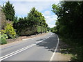 SJ4754 : The A534 (Broxton Road) near Clutton by Jeff Buck