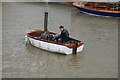 SP3684 : Hawkesbury Junction - messing about in a steamboat by Chris Allen