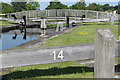 NS8780 : Lock 14, Forth and Clyde Canal by Alan Murray-Rust