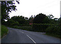 TM3178 : B1123 Harleston Road, Linstead Magna by Geographer