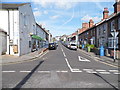 SU8550 : Queens Road from Sandford Road, Aldershot by David Howard