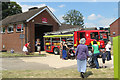 SP9211 : Viewing the Fire Engine at Tring Fire Station by Chris Reynolds