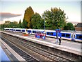 SP2266 : The Island Platform at Hatton Station by David Dixon