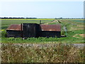 TL4786 : Rusty pump house near Welches Dam, Manea by Richard Humphrey