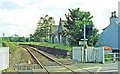 NJ5232 : Gartly station, remains 1997 by Ben Brooksbank