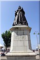 SD3317 : Statue to Queen Victoria, Southport by Jeff Buck