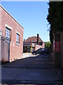 TM3389 : Entrance & Bungay Sorting Office by Geographer