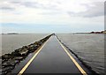 SJ2185 : River Mouth and Marine Lake by Jeff Buck