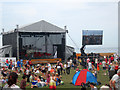 NZ4059 : Cliffe Park stage, Sunderland International Airshow by Graham Robson