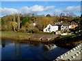 SO5301 : Quayside viewed from Brockweir Bridge by Jaggery