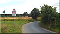 TL3916 : Country lane at Wareside, near Ware by Malc McDonald