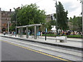 NT2574 : Tram stop, St Andrew Square by M J Richardson