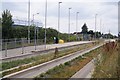 TL4561 : Busway stop - Cambridge Regional College by Mr Ignavy