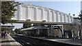 TQ1976 : Kew Gardens station, footbridge by Christopher Hilton