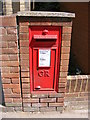 TM2737 : 302 High Road George V Postbox by Geographer