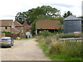 SK9031 : The back of Church Farm by Alan Murray-Rust