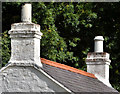 J3269 : Cottage chimneys, Belfast by Albert Bridge