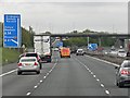 SP5518 : Northbound M40, Oxford Road Bridge by David Dixon