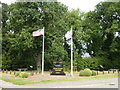 TL1685 : Memorial to The U.S.Army Eighth Air Force at Conington (Glatton) by Richard Humphrey