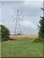 TM2059 : Pylon And Powerlines by Keith Evans