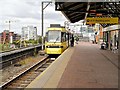 SJ8297 : Tram at Cornbrook by David Dixon