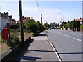 TM3489 : B1435 Beccles Road & Beccles Road Postbox by Geographer