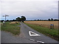 TM1284 : Back Lane, Burston by Geographer