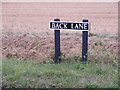 TM1284 : Back Lane sign by Geographer