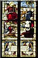 SK7953 : Newbold Memorial Window - Christ Delivering The New Laws by David Dixon