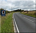 SO2011 : Brecon Beacons National Park boundary sign east of Brynmawr by Jaggery