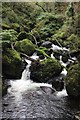 SH6842 : Waterfall on the Afon Goedol by Jeff Buck