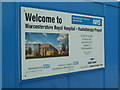 SO8754 : Worcestershire Royal Hospital - radiotherapy project by Chris Allen