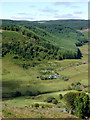 SN8056 : Across Cwm Tywi and Dolgoch, Ceredigion by Roger  D Kidd