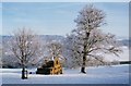 SK2568 : Old Mill in the Snow by Des Blenkinsopp