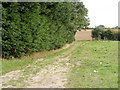 TM2792 : Field entrance off Low Road by Geographer