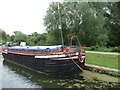 SK9571 : Long term moorings, south bank, Fossdyke [1] by Christine Johnstone