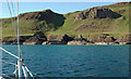 NG2405 : Tarbert Bay, Canna by Donald MacDonald