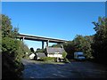 SW6942 : A30 viaduct Redruth by Steve  Fareham