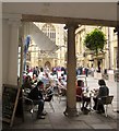 ST7564 : Cafe in Bath by Derek Harper