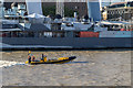 TQ3380 : HMS Belfast and Thames RIB Experience by Christine Matthews