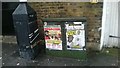 TQ3268 : Fly-posters, Thornton Heath by Christopher Hilton